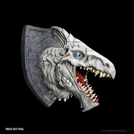 D&D Replicas of the Realms: White Dragon Trophy Plaque - Mini Megastore