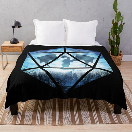 D&D Style Blankets / Bed Throw Blanket 22 Styles - Mini Megastore