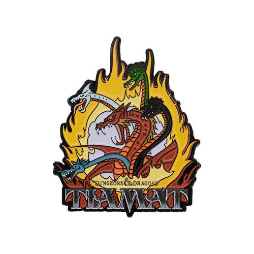 D&D The Cartoon 40th Anniversary Pin Badge - Tiamat - Mini Megastore