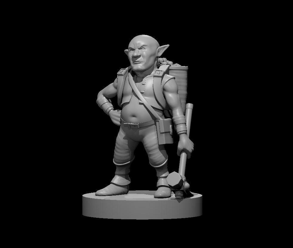 Deep Gnome Miniature - Mini Megastore