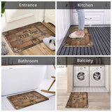 Definitely Not A Trap Door Doormat Welcome To The Dungeons Roll For Initiative Bath Mat / Bedroom Mat, Doormat - Mini Megastore