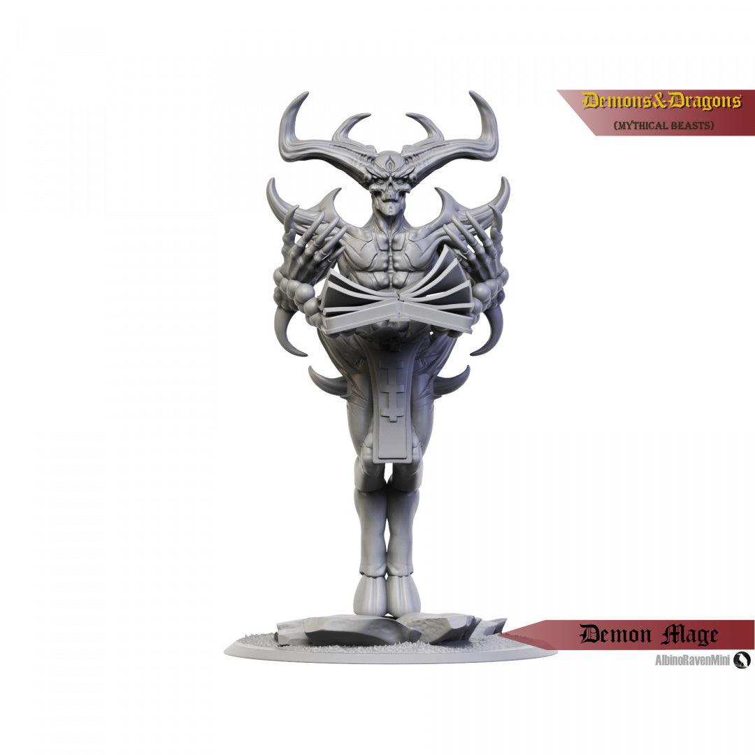 Demon Mage Miniature - Mini Megastore