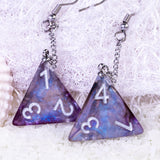 Dice Earrings D4 D6 D10 - Mini Megastore