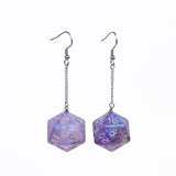 Dice Earrings D4 D6 D10 - Mini Megastore