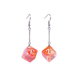 Dice Earrings D4 D6 D10 - Mini Megastore