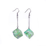 Dice Earrings D4 D6 D10 - Mini Megastore