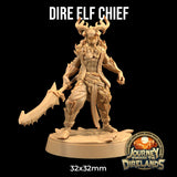 Dire Elf Chief Miniature - Mini Megastore