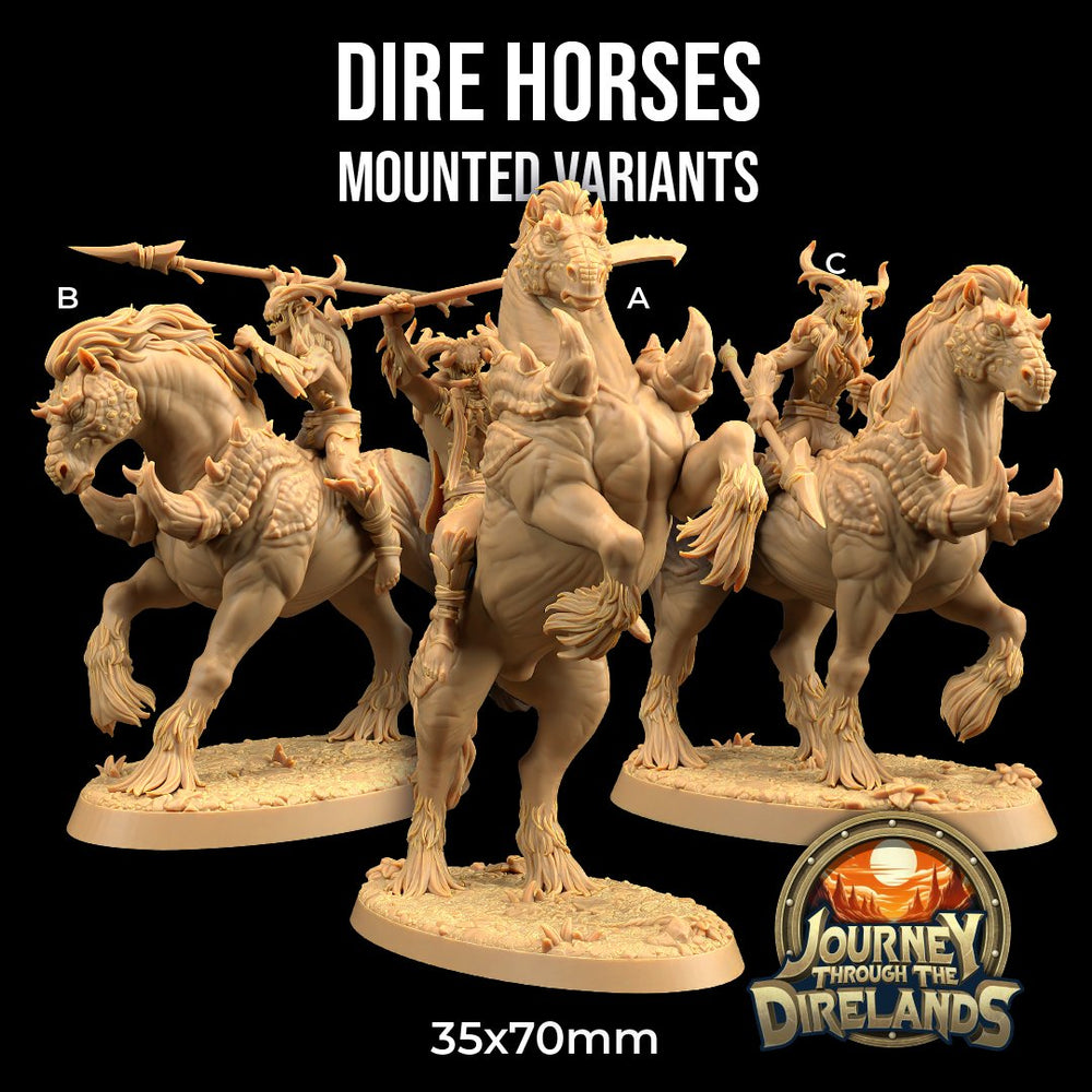 Dire Horse Miniatures - Mini Megastore