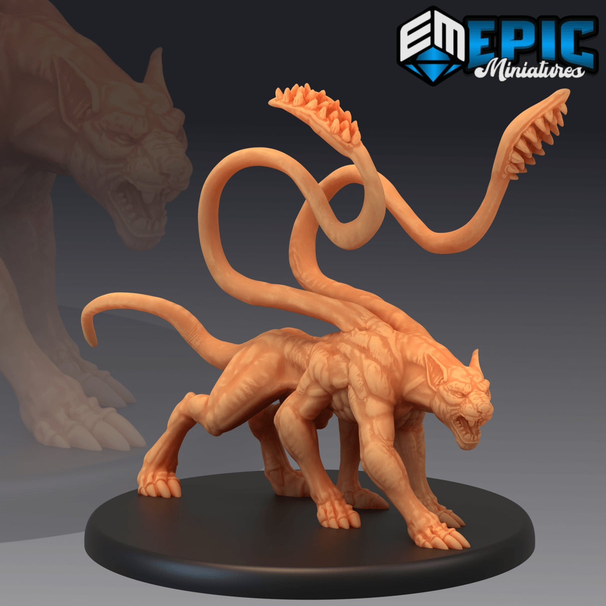 Displacer Beast Miniature - Mini Megastore