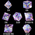 DND Dice Set Sharp Edge Dice For Role Playing Games Dungeons and Dragons - Mini Megastore