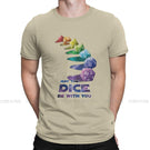 DnD May the Dice be With You pride dice shirt - Mini Megastore