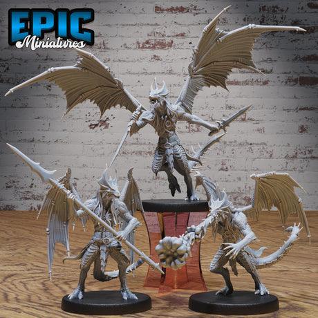 Draconic Demon Brass Miniatures - Mini Megastore