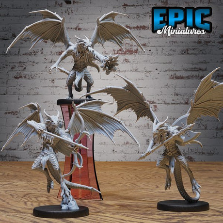 Draconic Demon Copper Miniatures - Mini Megastore