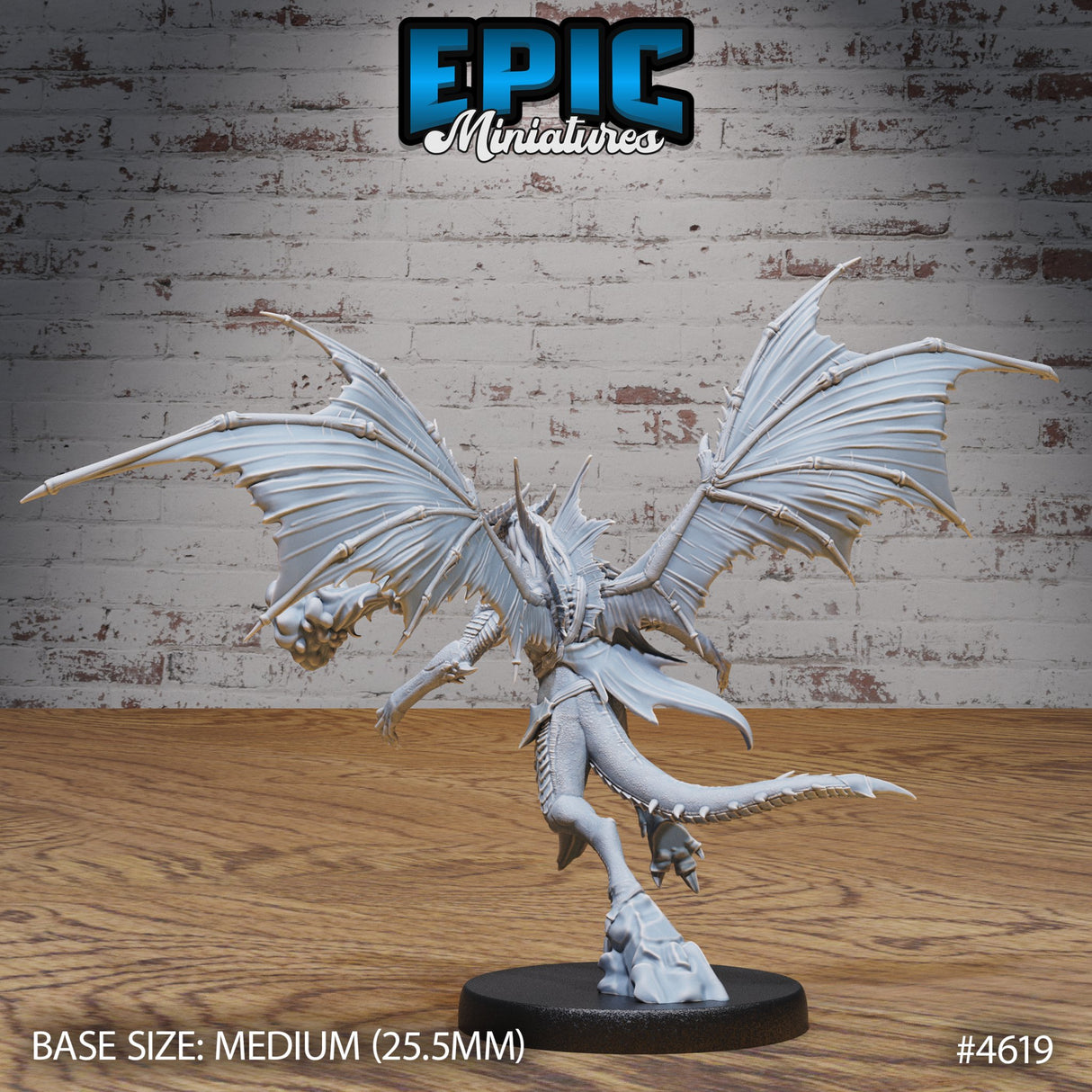 Draconic Demon Gold Miniatures - Mini Megastore