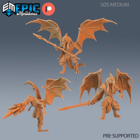 Draconic Demon White Miniature - Mini Megastore