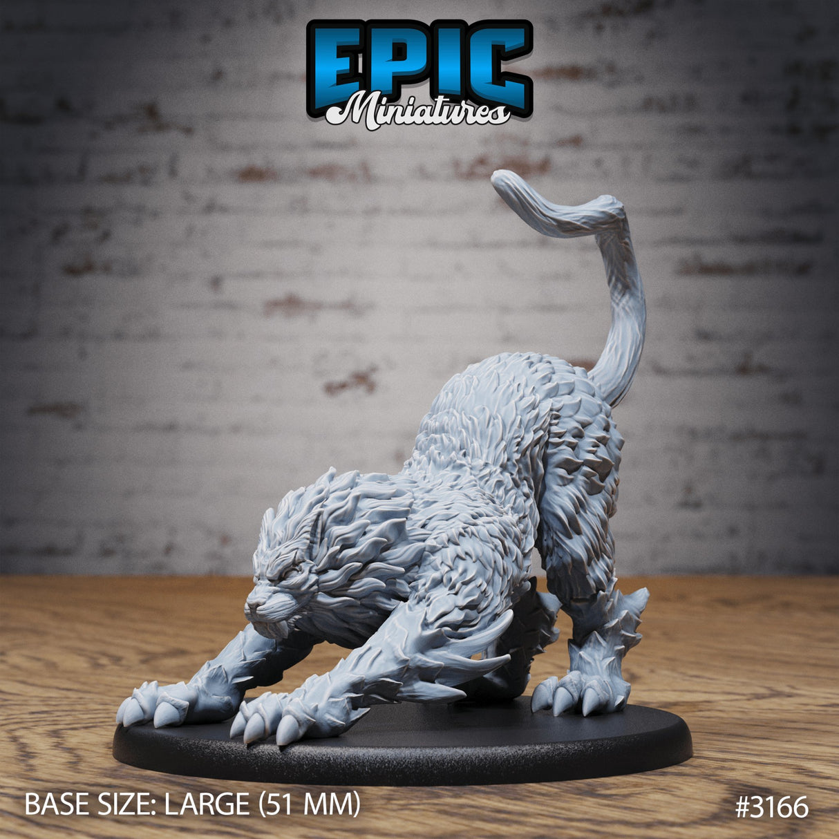 Draconic Tiger Miniature - Mini Megastore