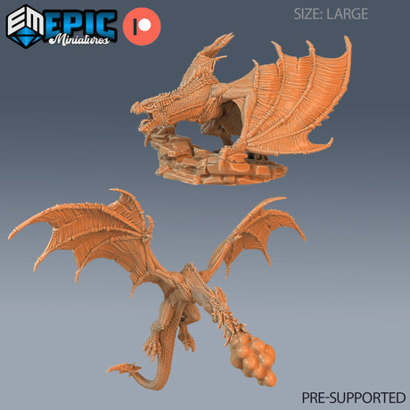 Draconic Wyvern Miniature - Mini Megastore