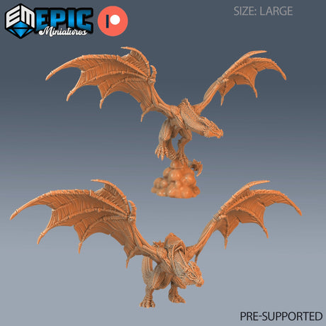 Draconic Wyvern Miniature - Mini Megastore