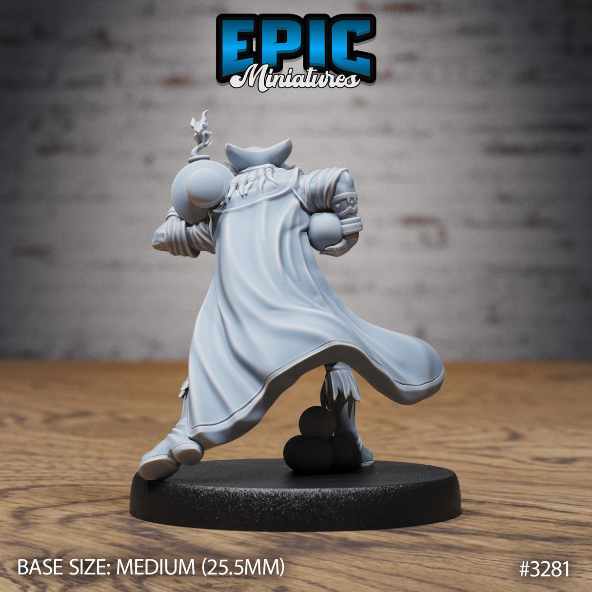 Dragonborn Pirate Miniature - Mini Megastore