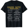 Dungeon Master Translator T-shirt - Mini Megastore