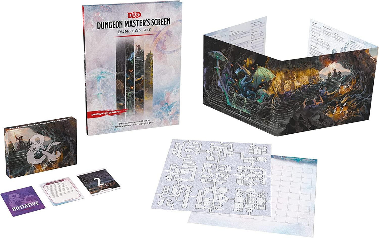 Dungeon Masters Screen Dungeon Kit - Mini Megastore