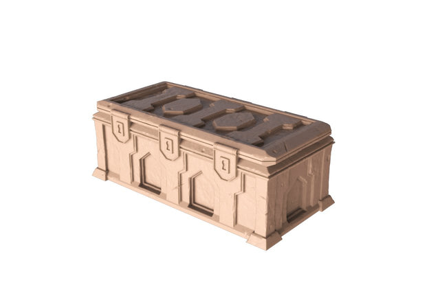 Dungeon Scatter Terrain - Locked Coffin - Mini Megastore