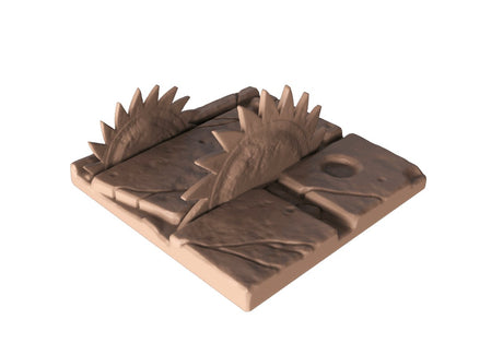 Dungeon Scatter Terrain - Saw Blade Trap - Mini Megastore