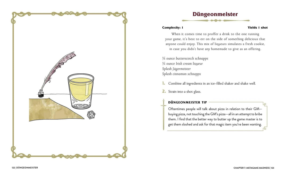 Dungeonmeister : 75 Epic RPG Cocktail Recipes to Shake Up Your Campaign - Mini Megastore