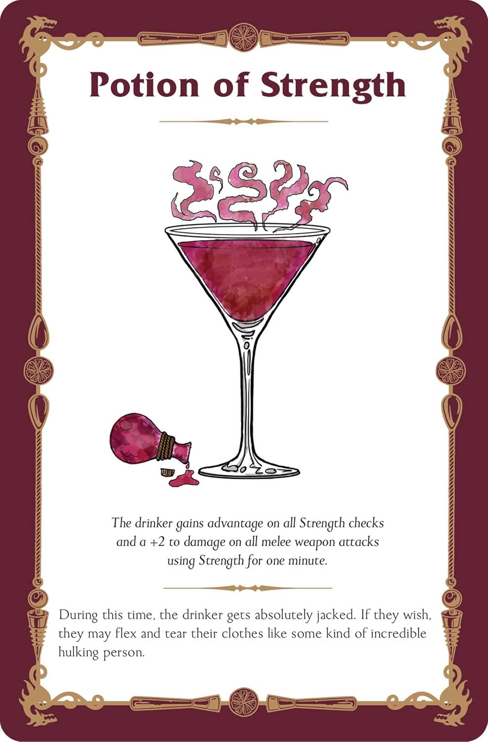 Dungeonmeister: The Deck of Many Drinks : The RPG Cocktail Recipe Deck with Powerful Effects! - Mini Megastore