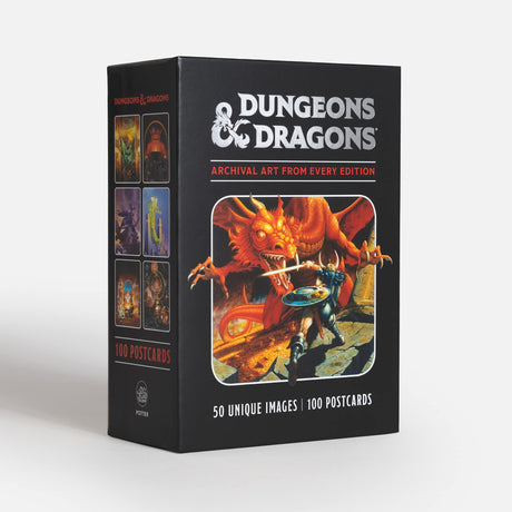 Dungeons & Dragons 100 Postcards: Archival Art from Every Edition: 100 Postcards - Mini Megastore