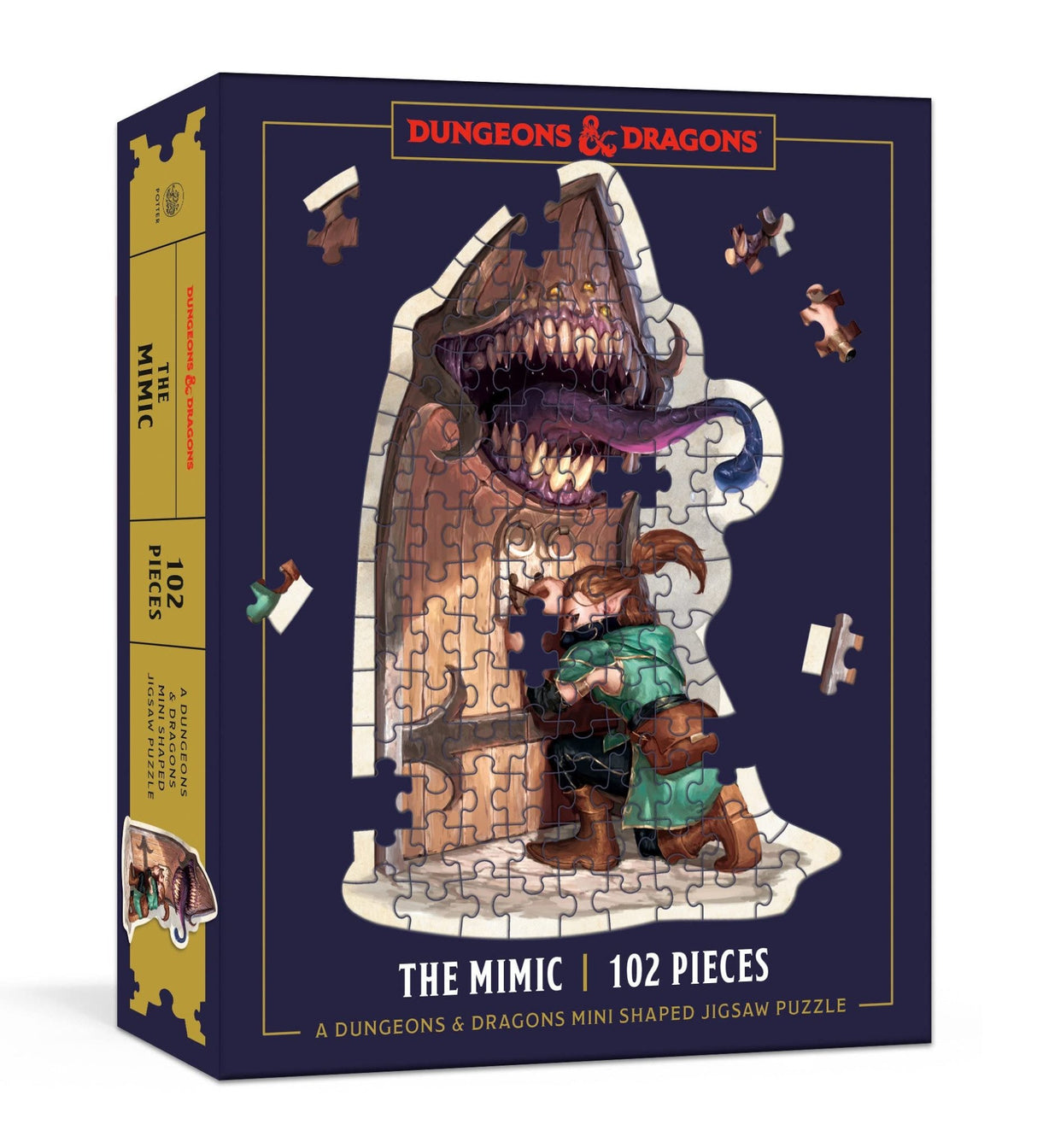 Dungeons & Dragons Mini Shaped Jigsaw Puzzle: Puzzle for All Ages - Mini Megastore