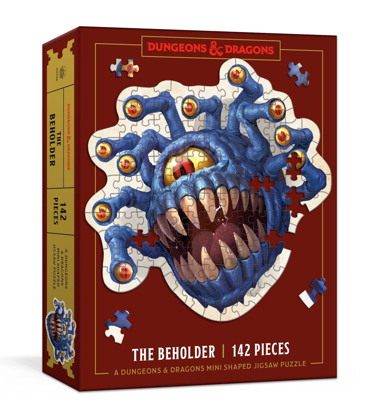 Dungeons & Dragons Mini Shaped Jigsaw Puzzle: Puzzle for All Ages - Mini Megastore