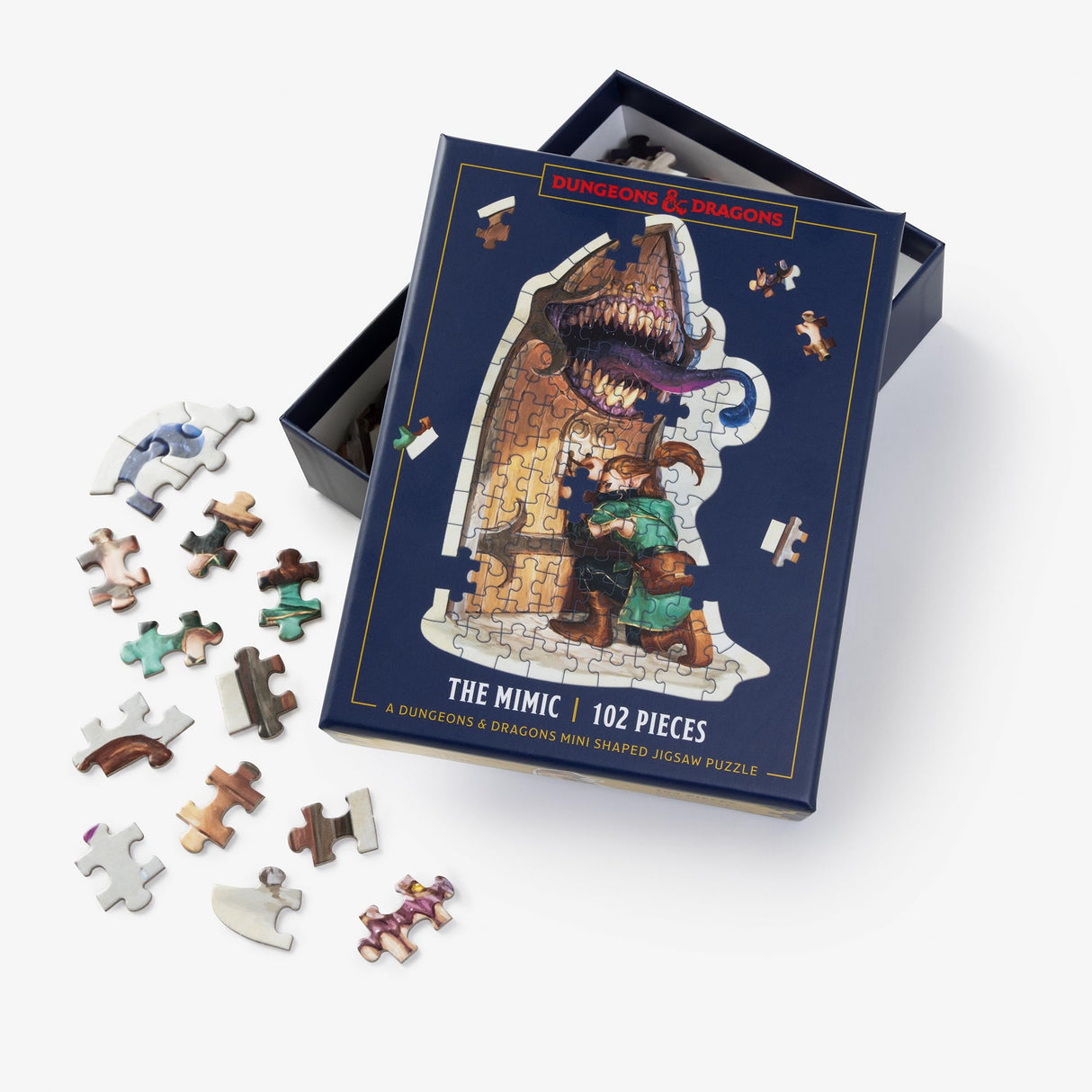 Dungeons & Dragons Mini Shaped Jigsaw Puzzle: Puzzle for All Ages - Mini Megastore