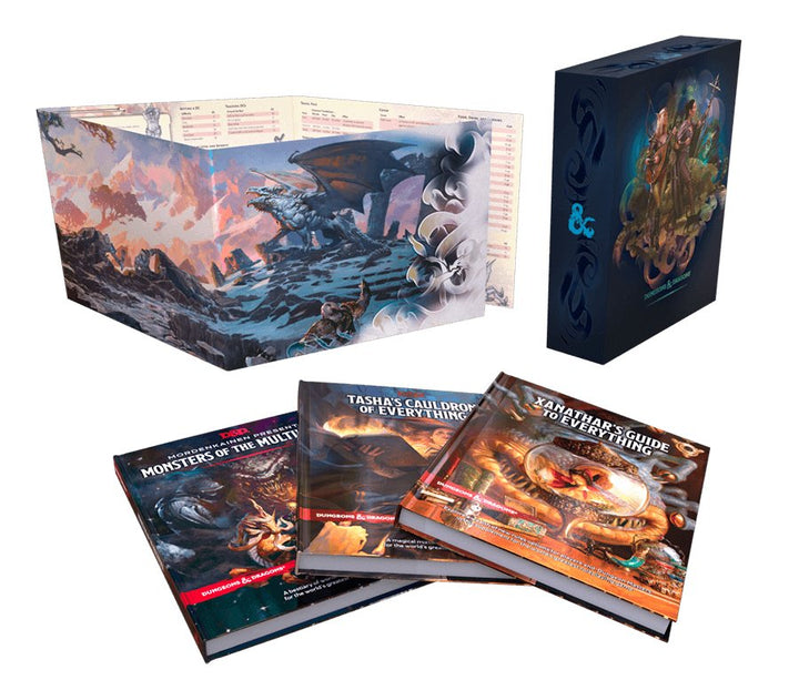 Dungeons & Dragons Rules Expansion Gift Set - 3 Books, Xanathar's Guide, Tasha's and Monsters of the Multiverse. - Mini Megastore