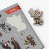 Dungeons & Dragons Stickerology : Legendary Stickers of Monsters, Magical Items, and More - Mini Megastore