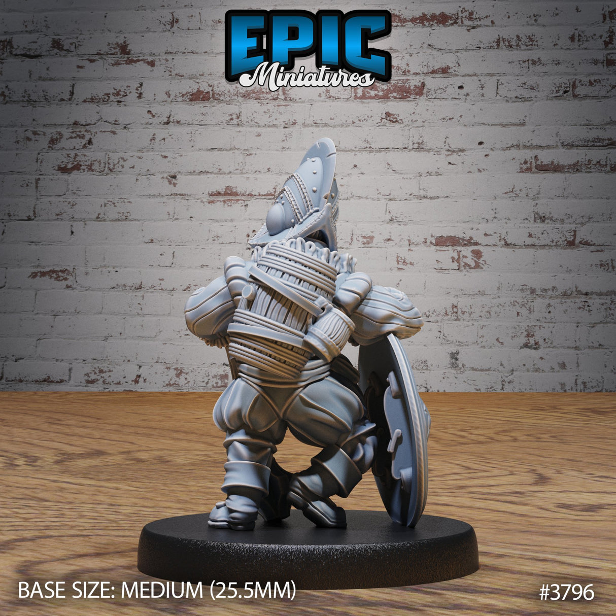 Dwarf Invader Miniature - Mini Megastore