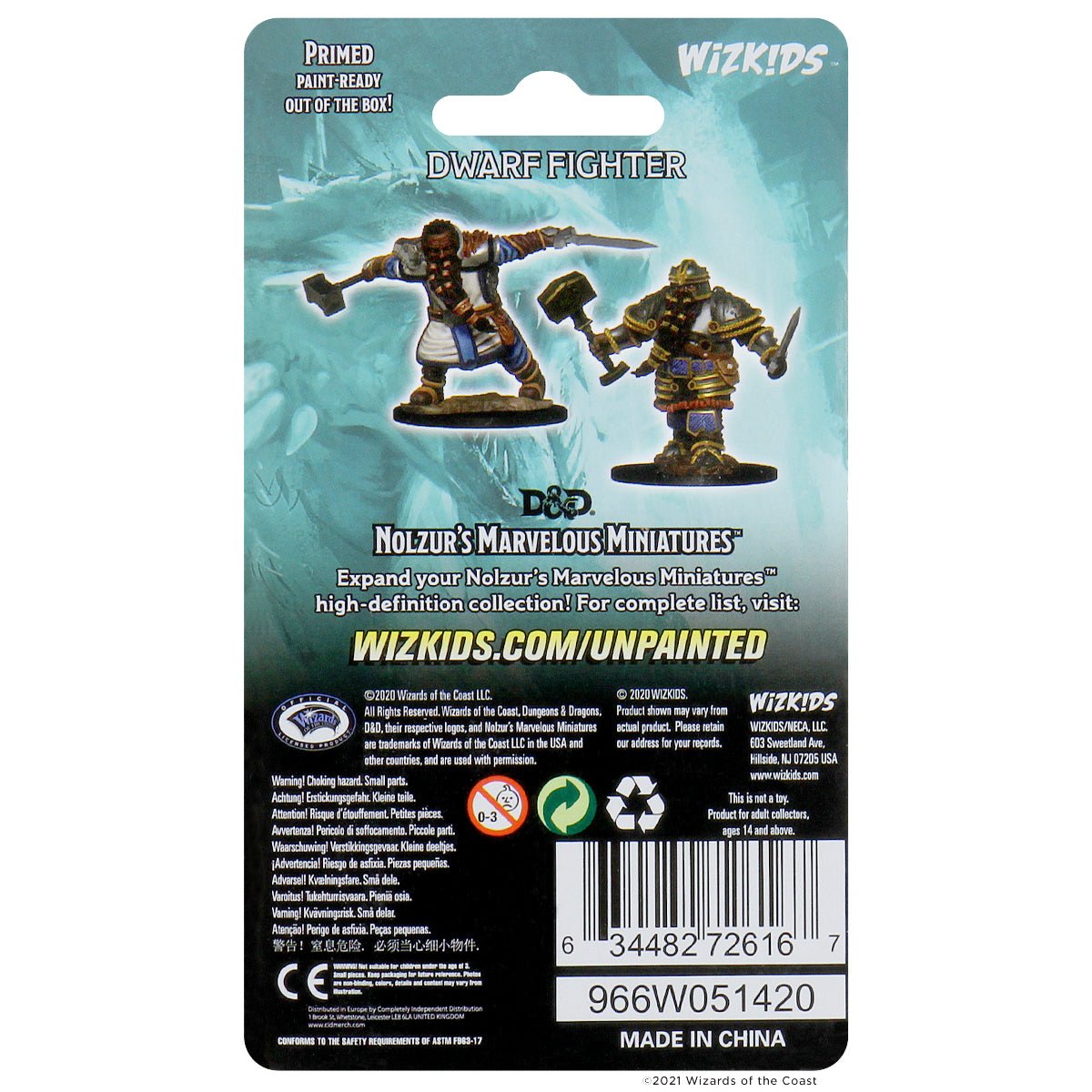 Dwarf Male Fighter: Nolzur’s Marvelous Miniatures Wave 1 - Mini Megastore