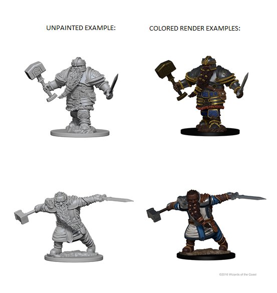 Dwarf Male Fighter: Nolzur’s Marvelous Miniatures Wave 1 - Mini Megastore