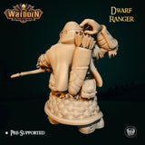 Dwarf Ranger / Archer Miniature - Mini Megastore