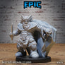 Dwarf Tiefling Miniature - Mini Megastore