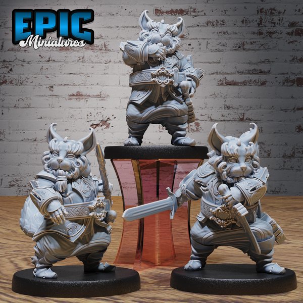 Eastern Cat Folk Miniature - Mini Megastore