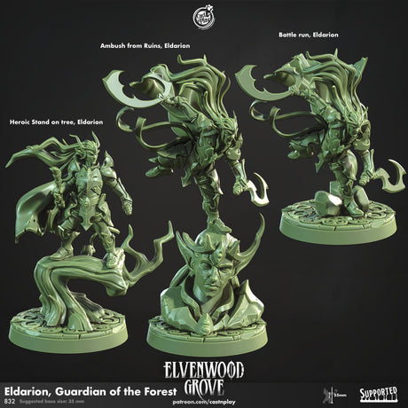 Eldarion, Guardian of the Forest Miniatures - Mini Megastore