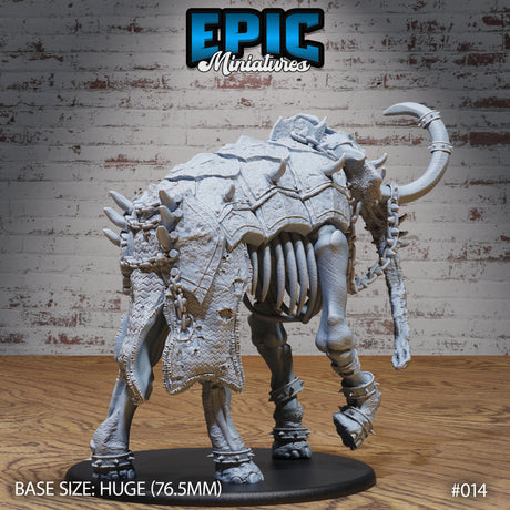 Elephant Skeleton Miniatures - Mini Megastore