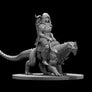 Elf Female Drake Warden Ranger with Drake Mount - Mini Megastore