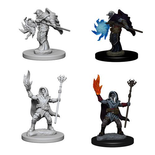 Elf Male Wizard: Nolzurs Marvelous Miniatures Wave 2 - Mini Megastore