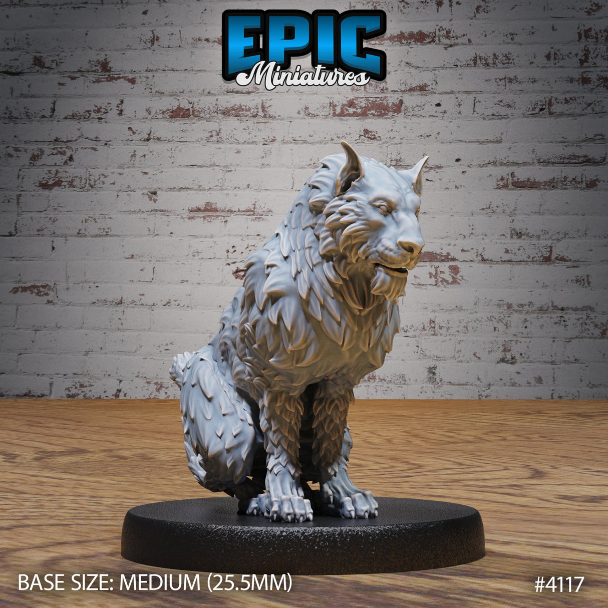 Elf / Tiefling Beast Tamer Ranger Miniature - Mini Megastore