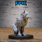 Elf / Tiefling Beast Tamer Ranger Miniature - Mini Megastore