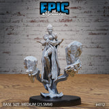 Elf Warlock Female Miniature - Mini Megastore