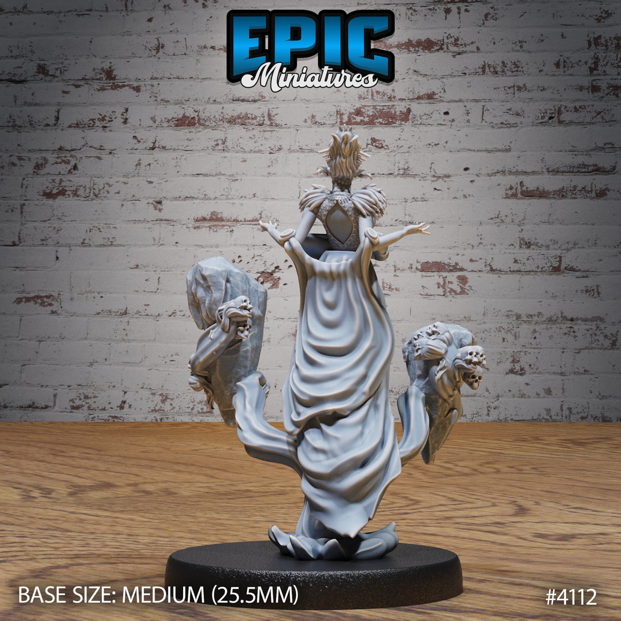 Elf Warlock Female Miniature - Mini Megastore