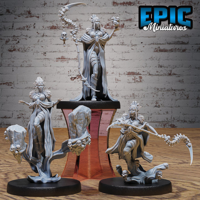 Elf Warlock Female Miniature - Mini Megastore